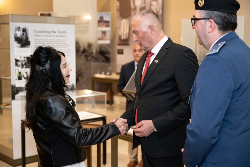 Minister of Defence of Bosnia and Herzegovina Zukan Helez Visits ANC