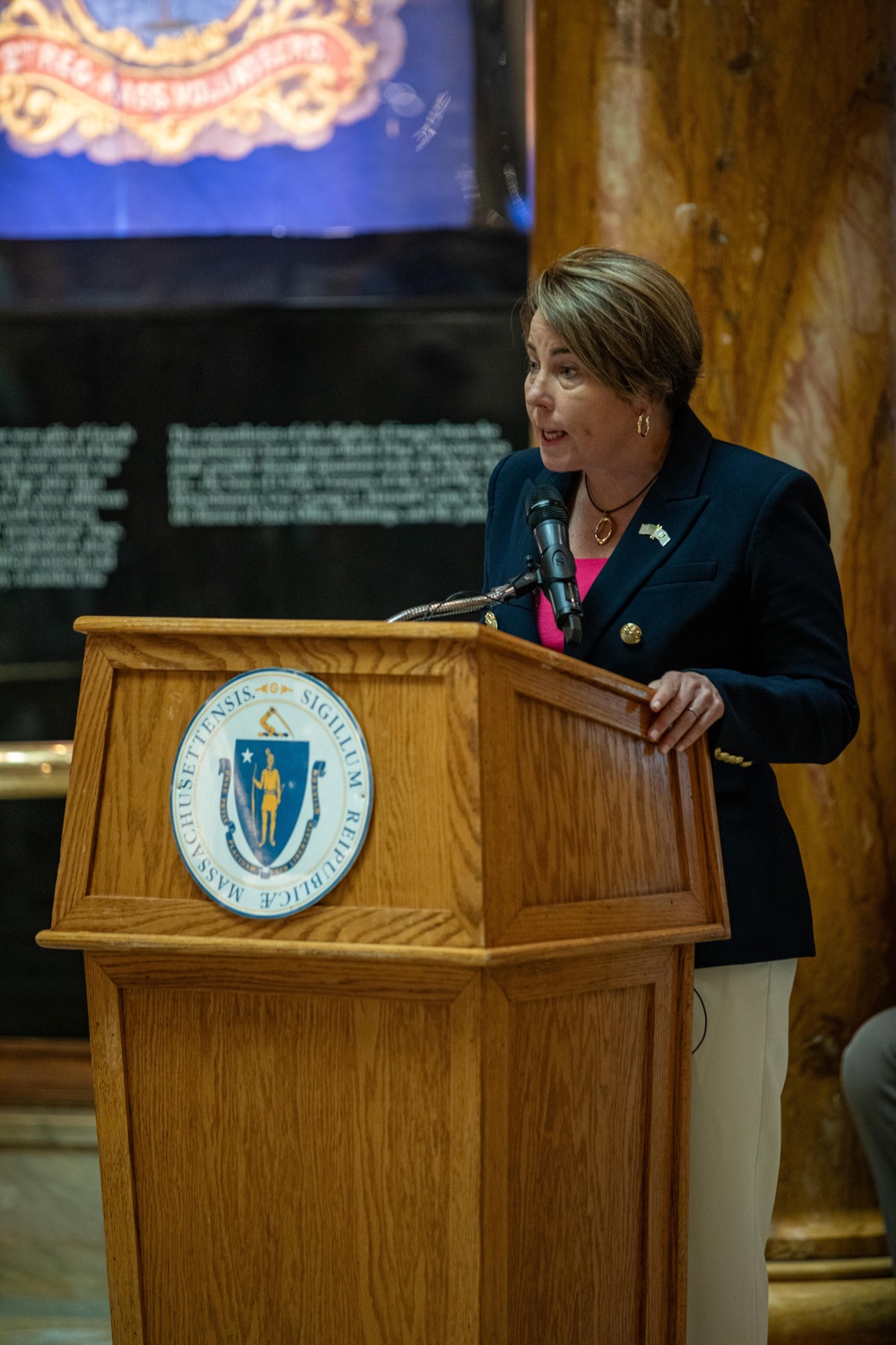 Mass Guard Honors Fallen Heroes at Memorial Day Ceremony at Mass State House
