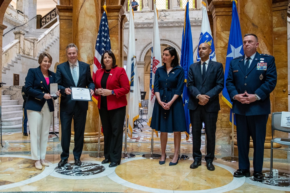 Mass Guard Honors Fallen Heroes at Memorial Day Ceremony at Mass State House