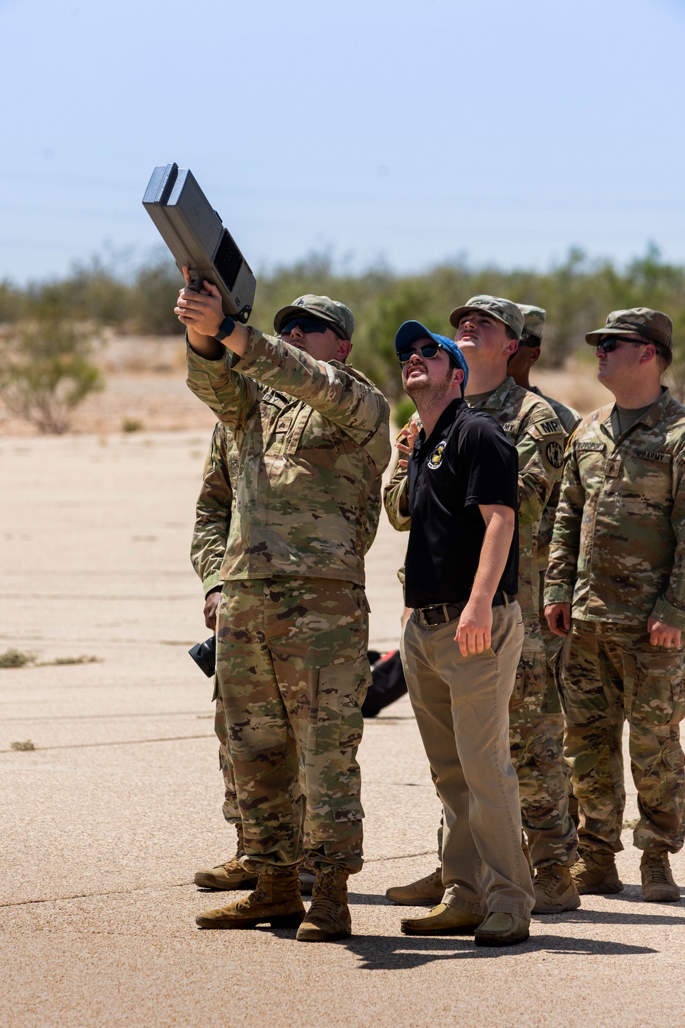 U.S. soldiers train to counter drone threats with C-sUAS training