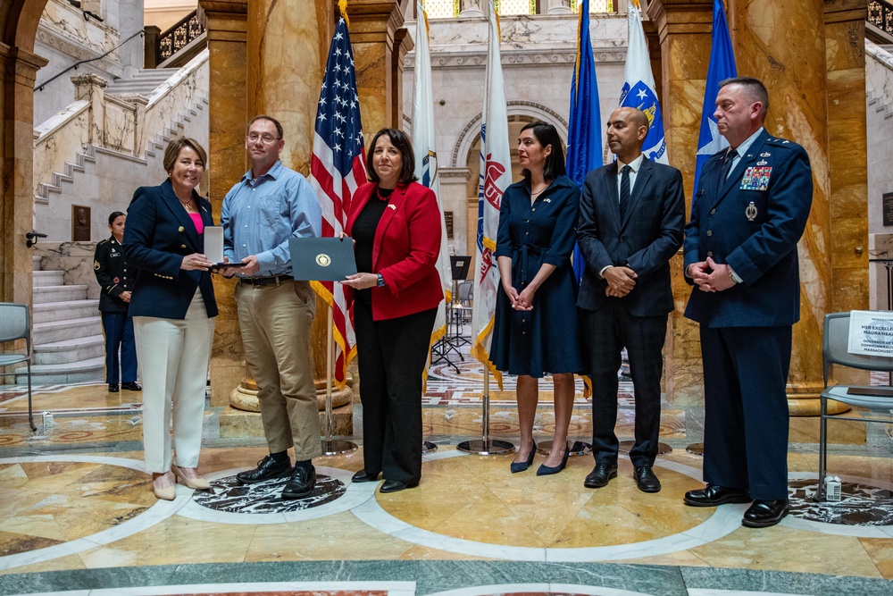 Mass Guard Honors Fallen Heroes at Memorial Day Ceremony at Mass State House