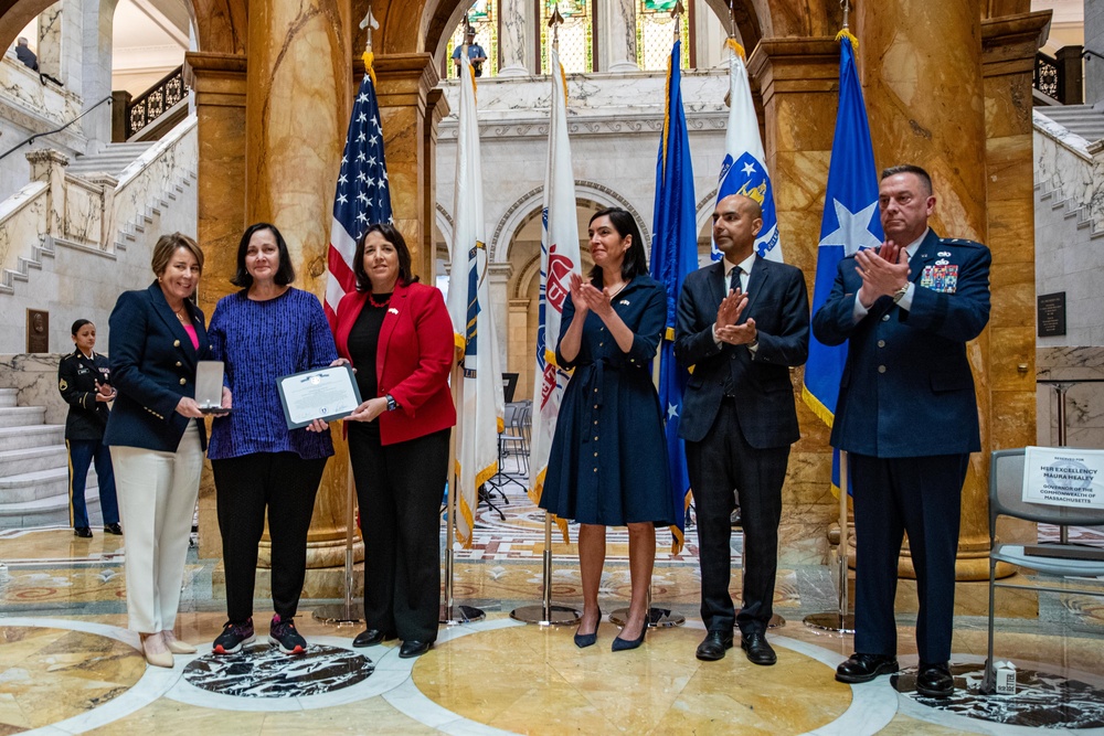 Mass Guard Honors Fallen Heroes at Memorial Day Ceremony at Mass State House
