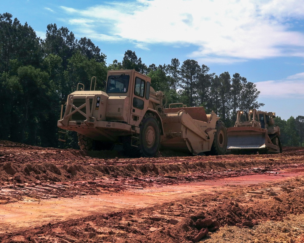 Guard Engineers Enhance McCormick Airport While Gaining Valuable Training