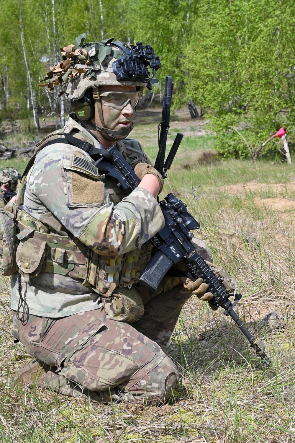 Swift Response 25: Sky Soldiers Conduct a Blank Fire Exercise