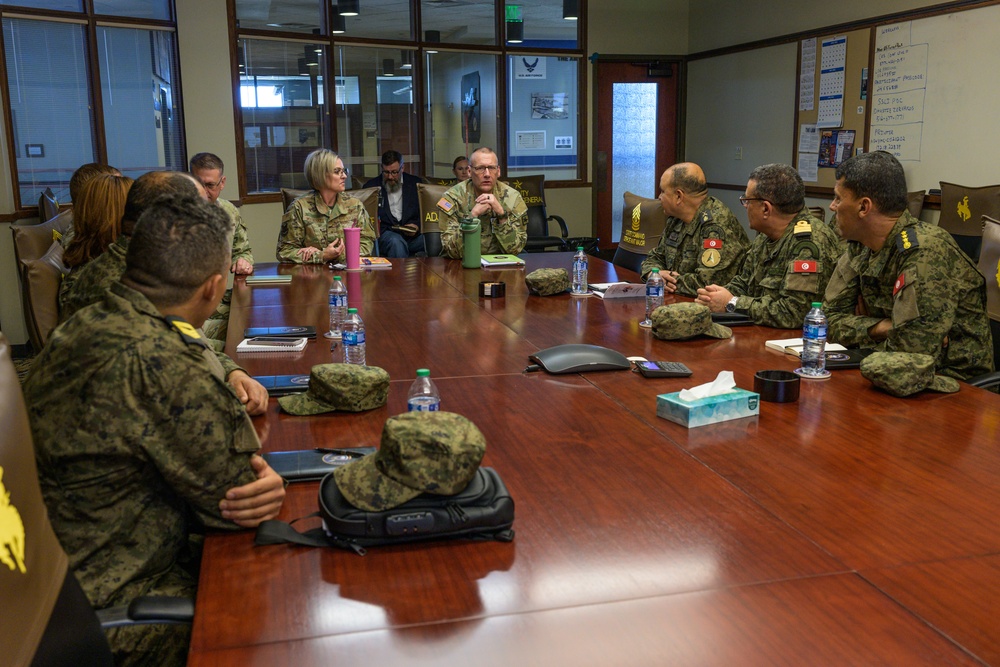 Wyoming Guard hosts Tunisian NCO development exchange to strengthen military partnership