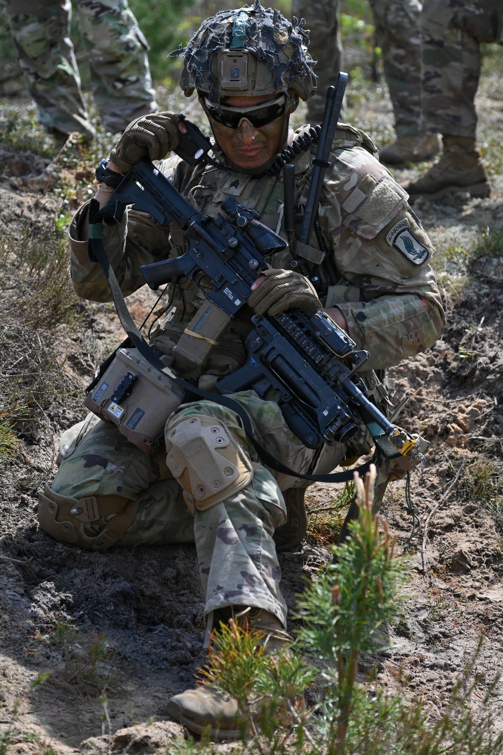 Swift Response 25: Sky Soldiers Conduct a Blank Fire Exercise