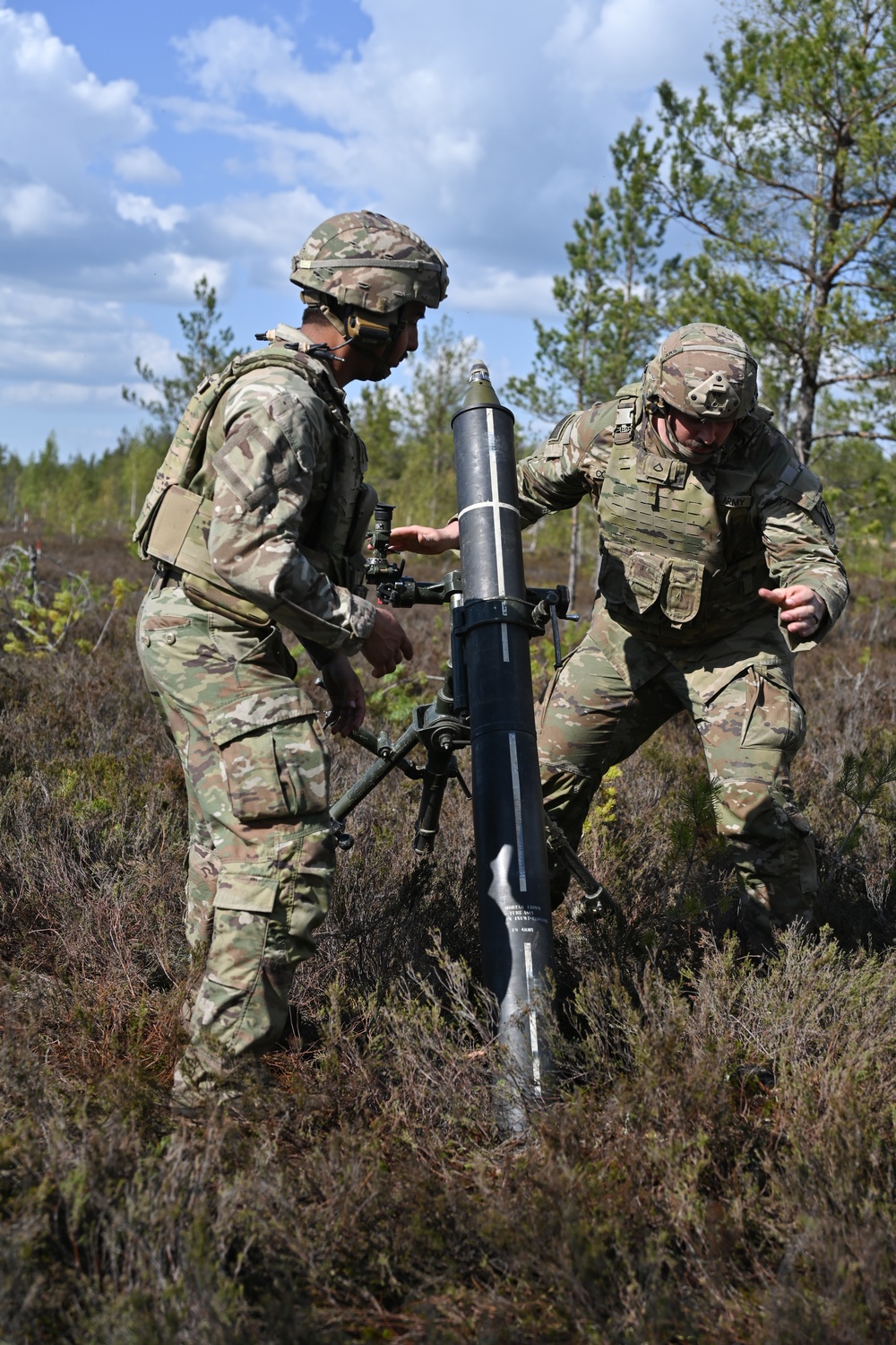 Swift Response 25: Sky Soldiers Conduct a Live Fire Exercise