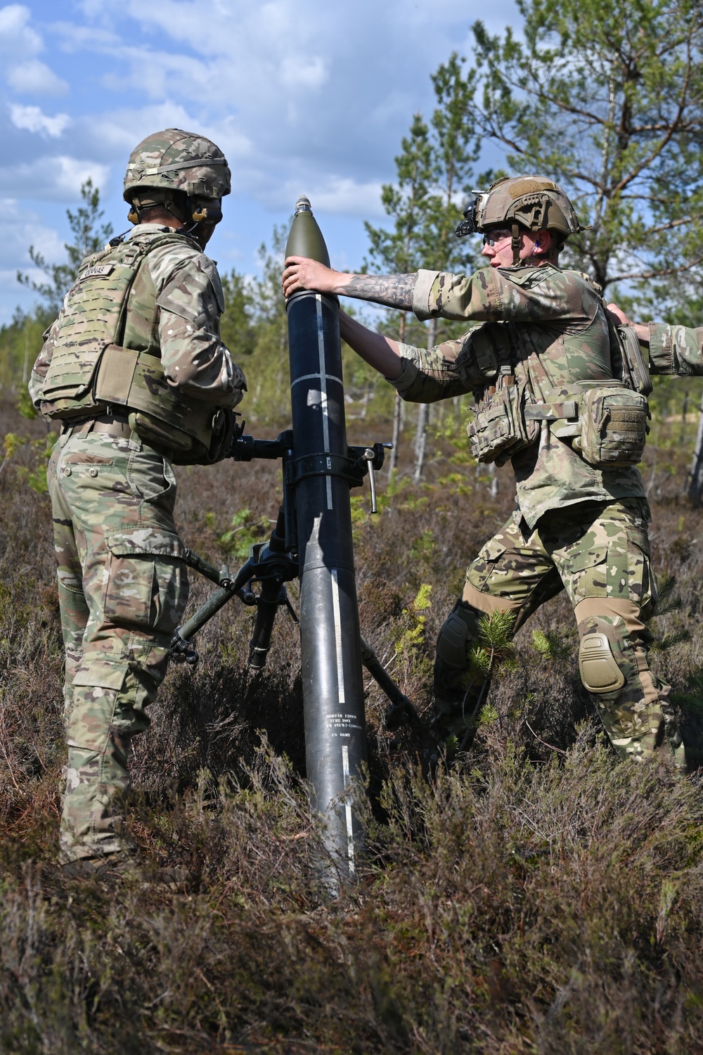Swift Response 25: Sky Soldiers Conduct a Live Fire Exercise