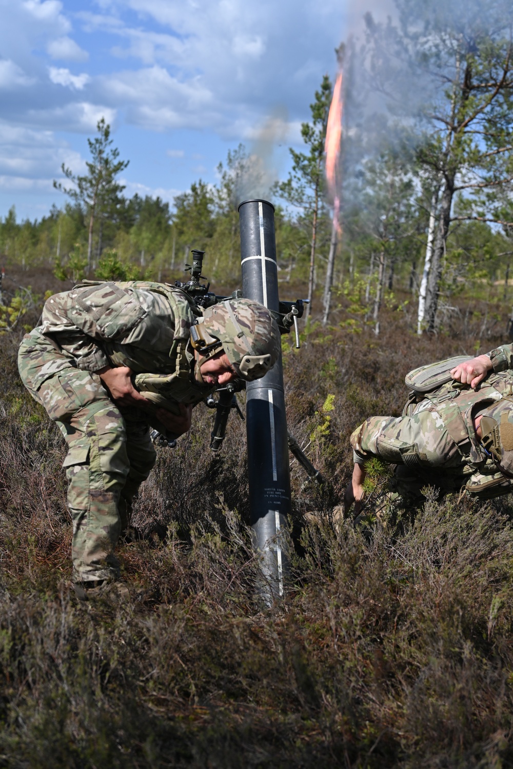 Swift Response 25: Sky Soldiers Conduct a Live Fire Exercise