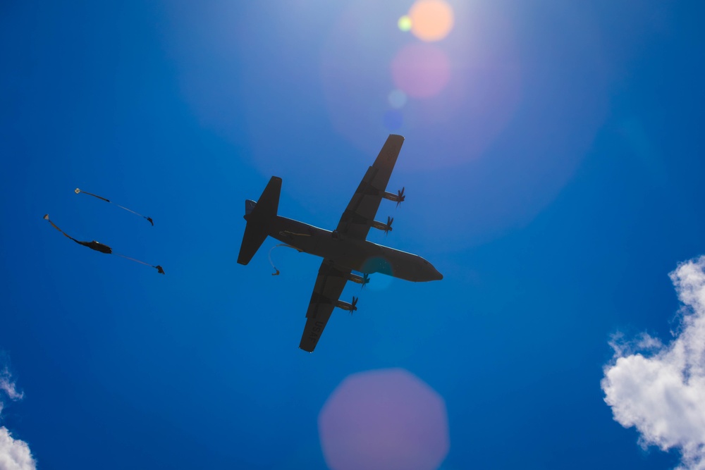 XVIII Airborne Corps Paratroopers Take to the Skies at Fort Bragg