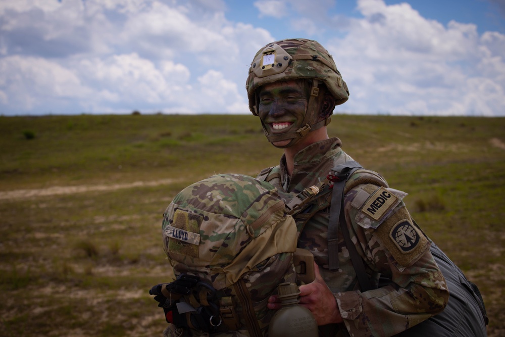 XVIII Airborne Corps Paratroopers Take to the Skies at Fort Bragg
