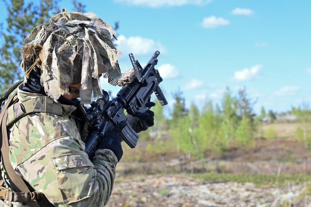 Swift Response 25: Sky Soldiers Conduct a Live Fire Exercise