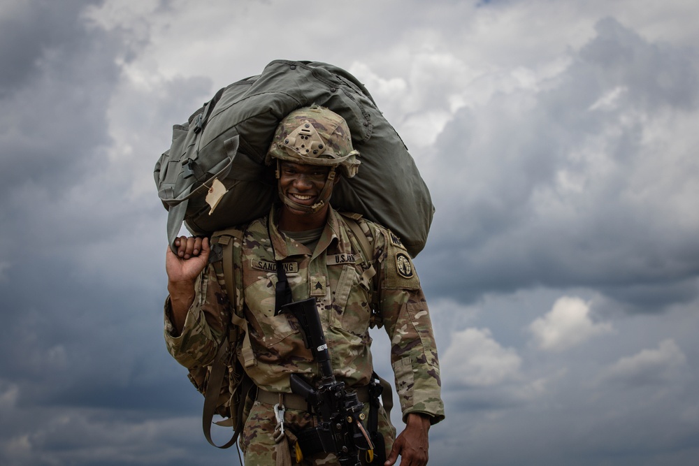 XVIII Airborne Corps Paratroopers Take to the Skies at Fort Bragg