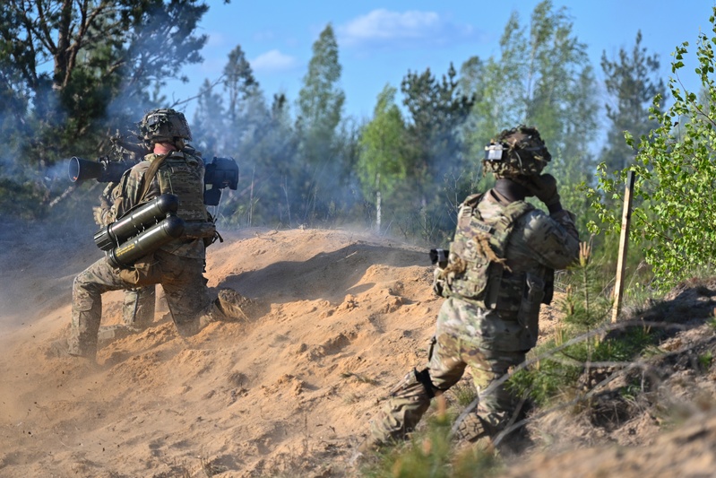 Swift Response 25: Sky Soldiers Conduct a Live Fire Exercise