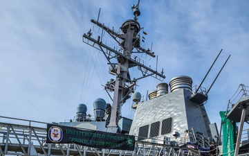 USS Fitzgerald (DDG 62) conducts port call onboard Port Hueneme