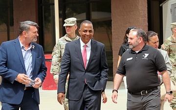Armed Services YMCA Welcomes El Paso Mayor, Renard U. Johnson for a Tour of their Facilities