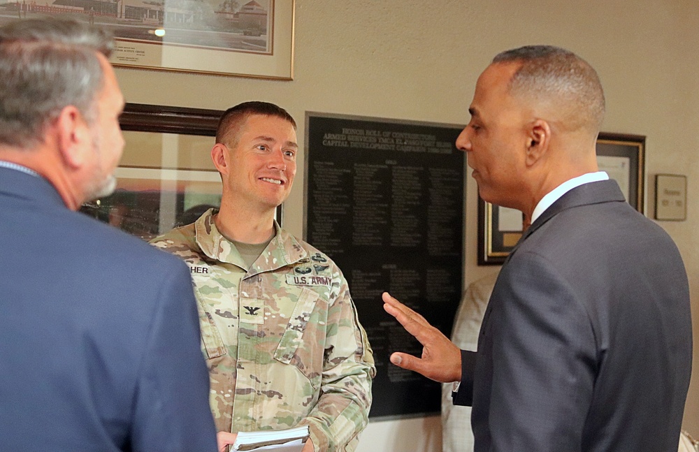 Armed Services YMCA Welcomes El Paso Mayor, Renard U. Johnson for a Tour of their Facilities