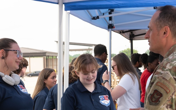 514th Air Mobility Wing Members at the Power in the Pines Open House and Air Show