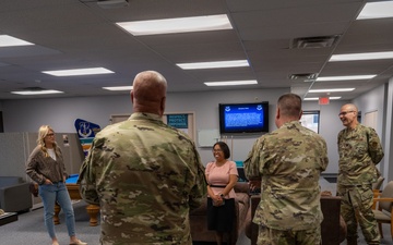 Senator Young's Regional Director Visits 181st Intelligence Wing