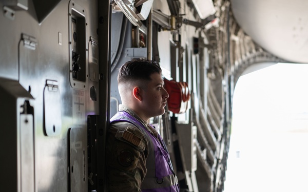 514th Air Mobility Wing Members at the Power in the Pines Open House and Air Show