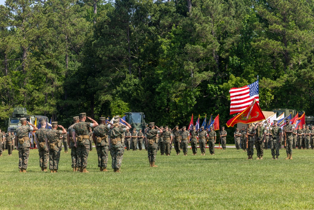 2nd Marine Logistics Group Relief and Appointment