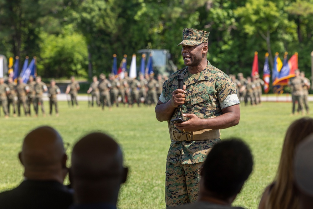 2nd Marine Logistics Group Relief and Appointment