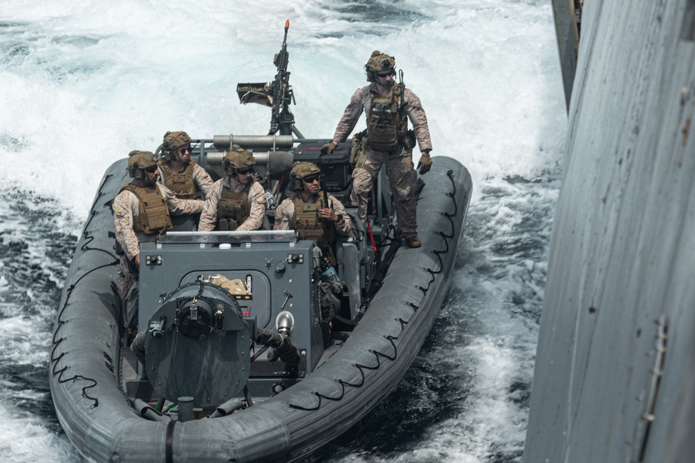22nd MEU | MSPF Conducts Maritime Interception Operations During ARMEUEX