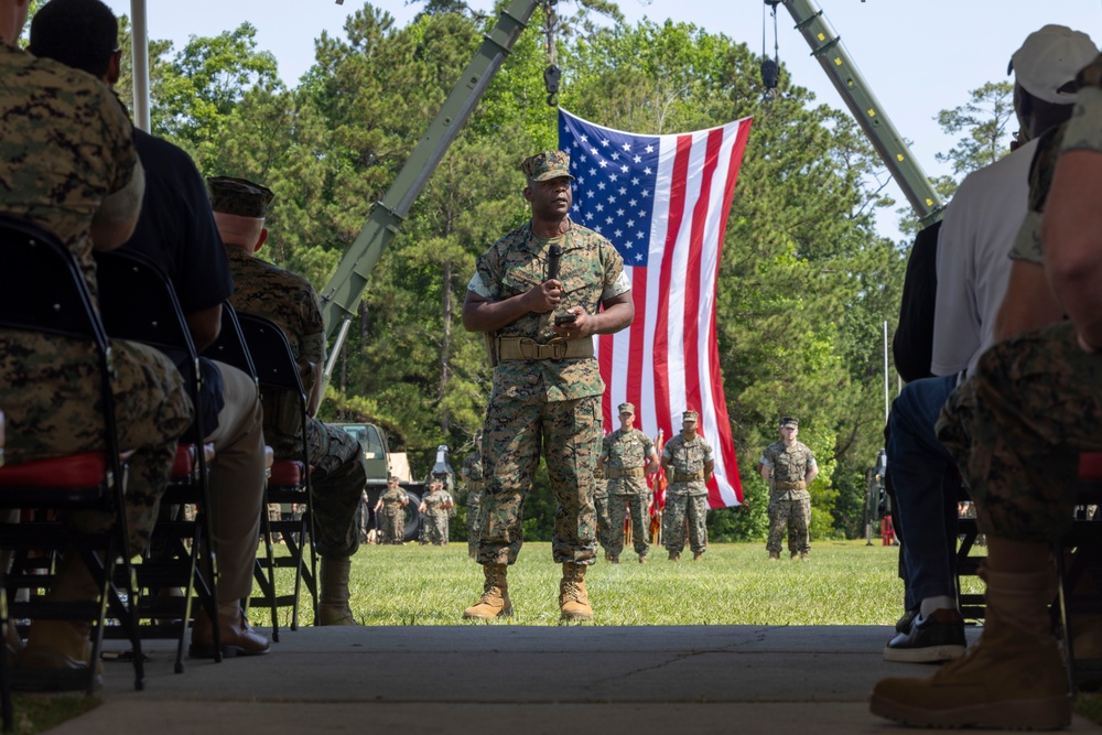 2nd Marine Logistics Group Relief and Appointment