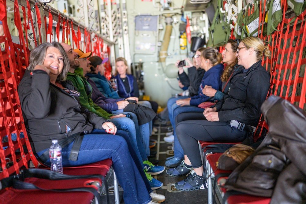 Leadership Wyoming 2025 class tours Wyoming National Guard facilities