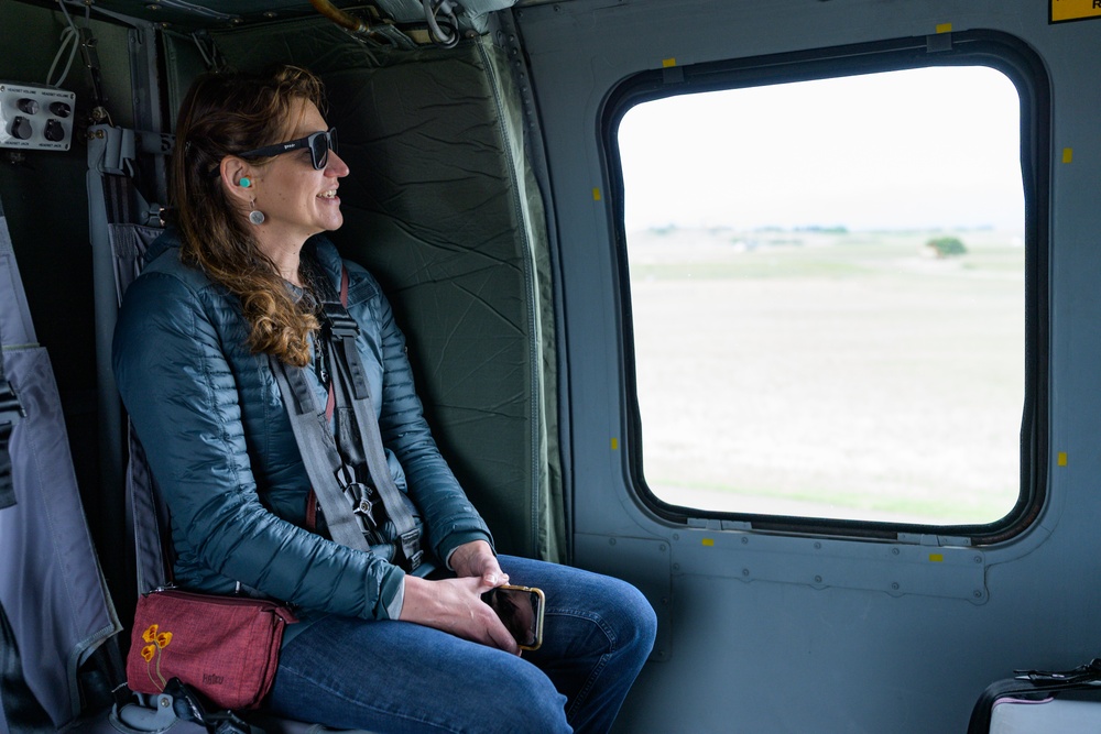 Leadership Wyoming 2025 class tours Wyoming National Guard facilities