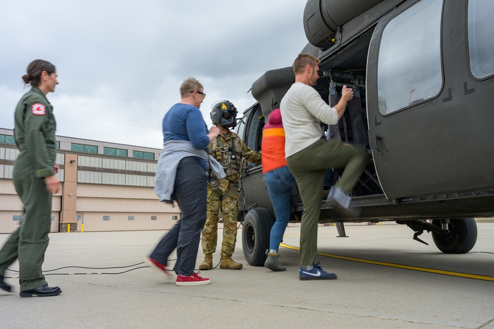 Leadership Wyoming 2025 class tours Wyoming National Guard facilities