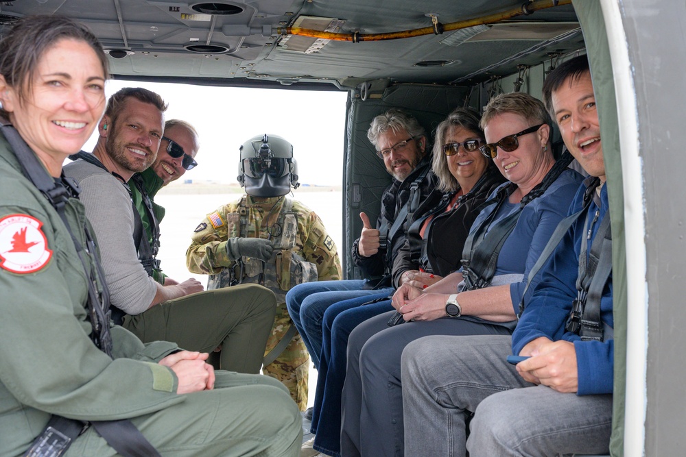 Leadership Wyoming 2025 class tours Wyoming National Guard facilities