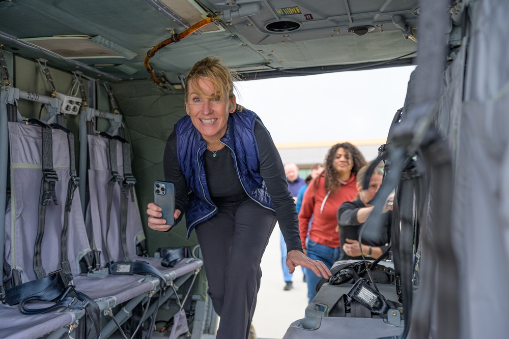 Leadership Wyoming 2025 class tours Wyoming National Guard facilities