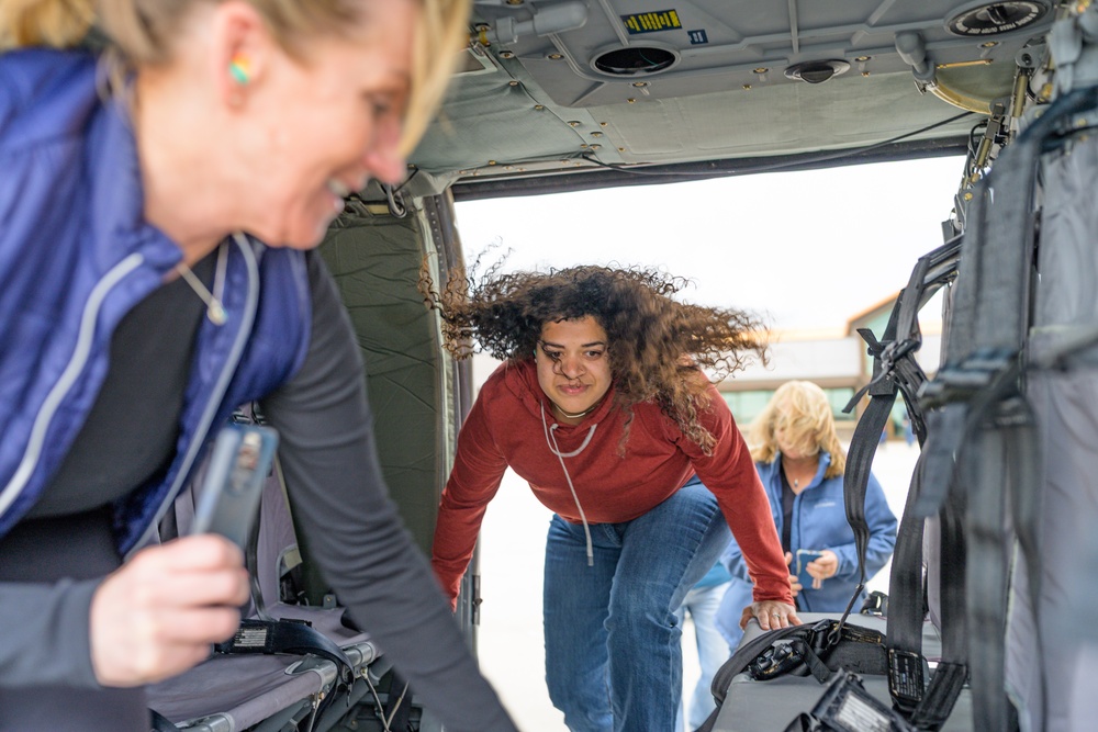 Leadership Wyoming 2025 class tours Wyoming National Guard facilities
