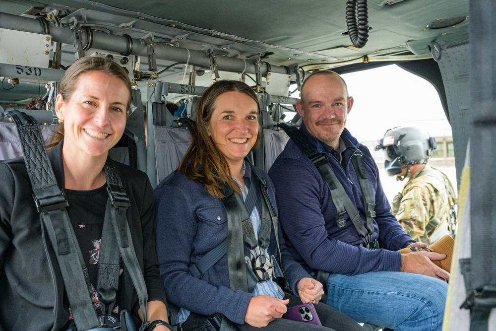 Leadership Wyoming 2025 class tours Wyoming National Guard facilities