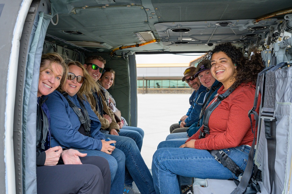 Leadership Wyoming 2025 class tours Wyoming National Guard facilities