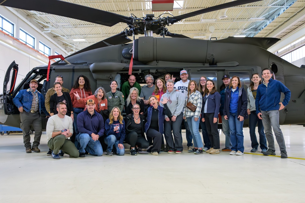 Leadership Wyoming 2025 class tours Wyoming National Guard facilities