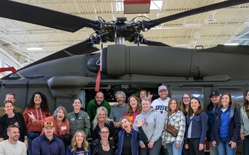 Leadership Wyoming 2025 class tours Wyoming National Guard facilities