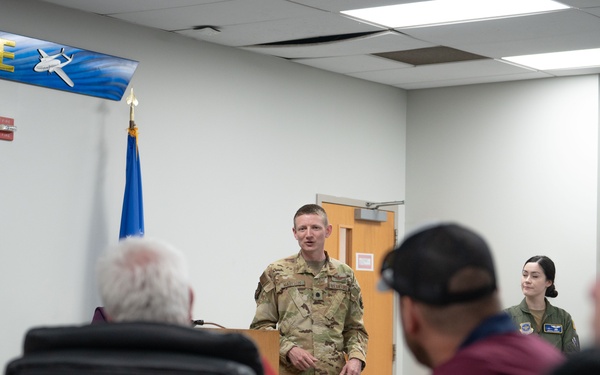 Press Conference at Power in the Pines Air Show and Open House