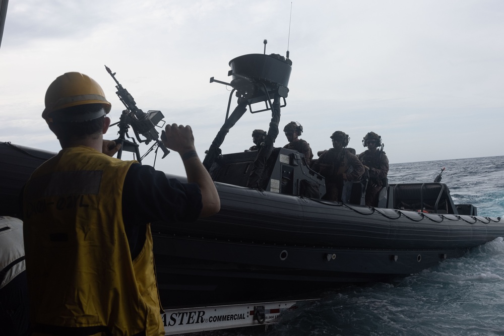 22nd MEU | MSPF Conducts Maritime Interception Operations During ARMEUEX