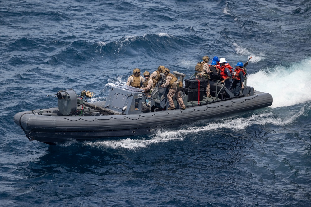 22nd MEU | MSPF Conducts Maritime Interception Operations During ARMEUEX