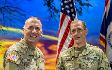 Wyoming Adjutant General presents service awards at Camp Guernsey