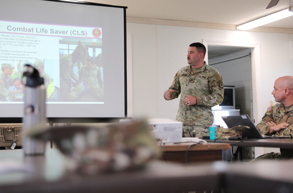 301st HHD embarks on convoy operations and ground-guidance training at VTS-Milan