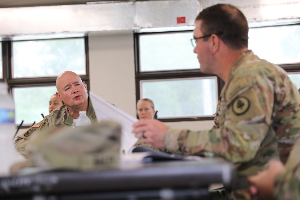 301st HHD embarks on convoy operations and ground-guidance training at VTS-Milan