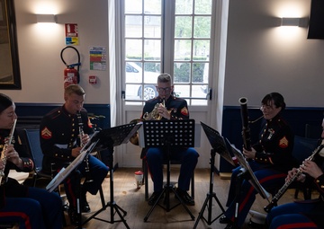 1st MARDIV Band Performs at Les Invalides, France