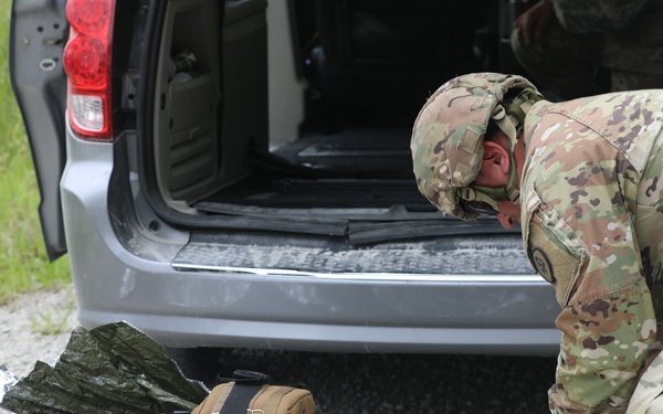 301st HHD embarks on convoy operations and ground-guidance training at VTS-Milan