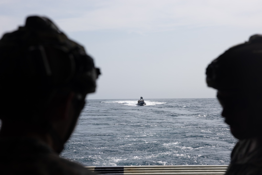 22nd MEU | BLT 3/6 Conducts Small Boat Ops During ARGMEUEX