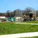 Collective Training Officers Quarters Project construction operations in May 2025 at Fort McCoy