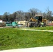 Collective Training Officers Quarters Project construction operations in May 2025 at Fort McCoy