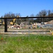 Collective Training Officers Quarters Project construction operations in May 2025 at Fort McCoy